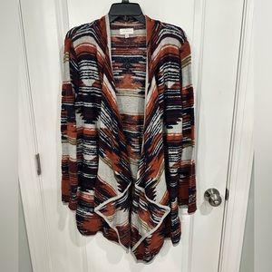 Lucky Brand Sweater Shawl 2x